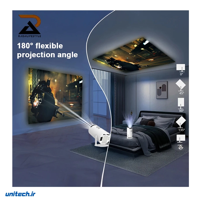 ویدئو پروژکتور هوشمند رادا لایف استایل مدل PX012